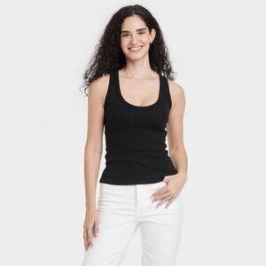 Universal Thread Classic Navy Scoop Neck Tank Top